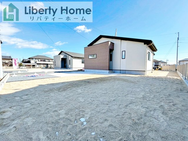 日立市東金沢町9期　新築戸建　4号棟の庭