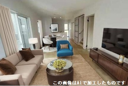 西区井口台1丁目の居間・リビング