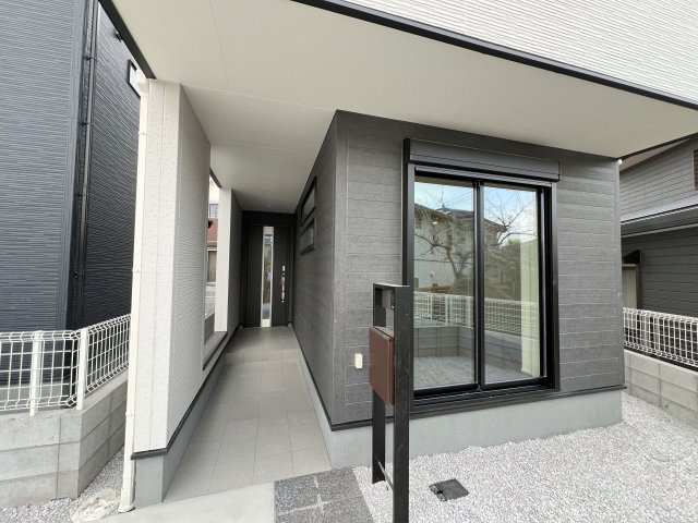 福生市福生　新築戸建全2棟の外観|現地外観