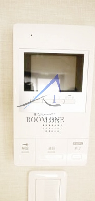 ＳＫ門前仲町Ⅰのセキュリティ|モニター付きインターホンです。