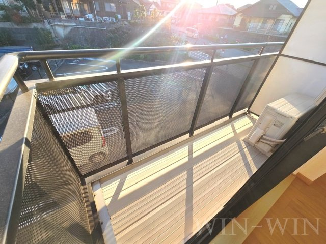 ラッキービレッジのバルコニー