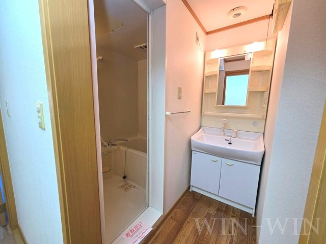 ラッキービレッジの洗面所