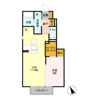 【間取り】 | スバルコーポS