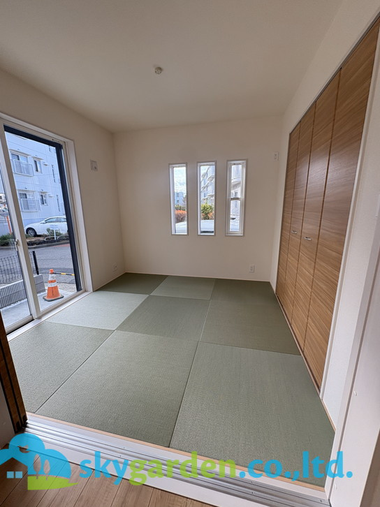 茅ヶ崎市松が丘2丁目　全2棟2号棟の和室|和室、ちょっとしたくつろぎスペースにいかがでしょうか