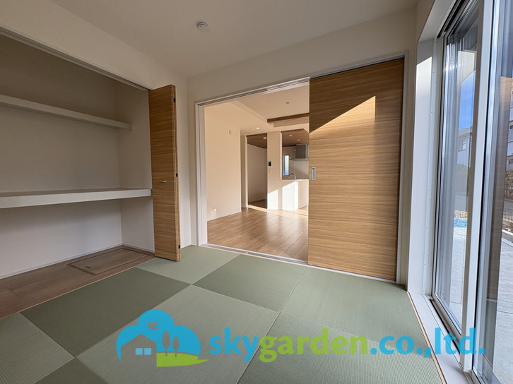 茅ヶ崎市松が丘2丁目　全2棟2号棟の和室|趣のある和室です