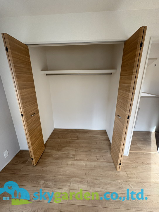 茅ヶ崎市松が丘2丁目　全2棟2号棟の収納|収納のためのスペースです