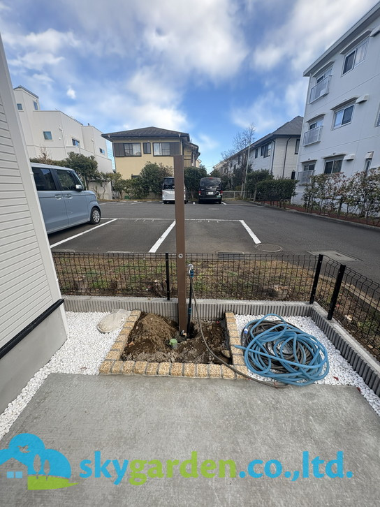 茅ヶ崎市松が丘2丁目　全2棟2号棟のその他|外水栓シャワー付き