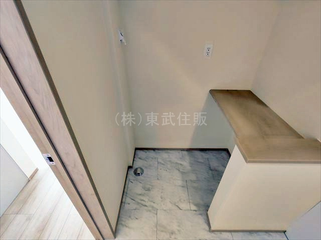 【ランドリースペース】 | ふじみ野市上福岡第1期　全2棟　B号棟 | 洗濯機置き場