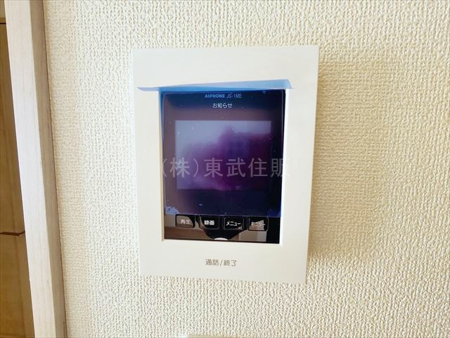 【セキュリティ】 | ふじみ野市上福岡第1期　全2棟　B号棟 | 一目で来訪者が分かります