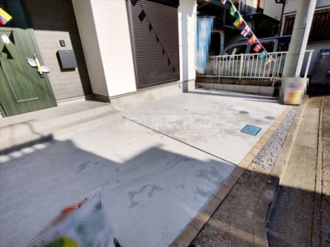 【駐車場】 | ふじみ野市上福岡第1期　全2棟　B号棟 | カースペース