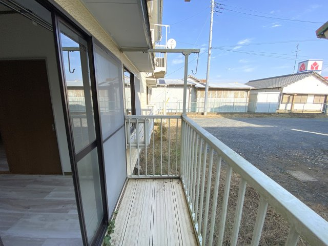 ハイツはぎのバルコニー