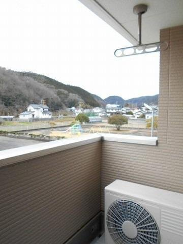 橙Ⅰ棟のバルコニー