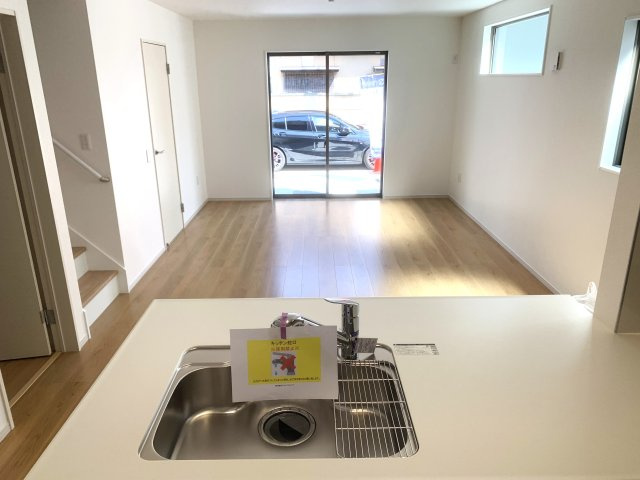 京都市左京区修学院千万田町　新築一戸建て【1号地】の居間・リビング