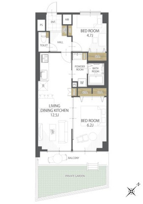 三田狭山ガーデンの間取り