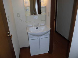 クローバーの洗面所