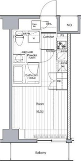 【間取り】 | プレミアムキューブＧ西大井 | プレミアムキューブＧ西大井