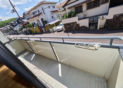 【バルコニー】 | エステート桃山2 | 南面バルコニー