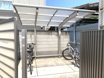 【その他共用部分】 | D-Residence御船町 | 屋根付き駐輪場