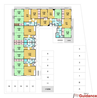 【間取り】 | 奈良市あやめ池南四丁目一棟マンション