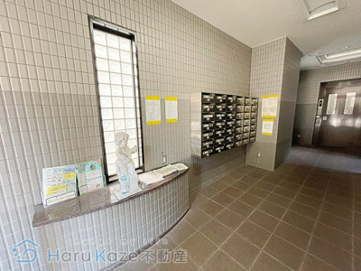 【エントランス】 | レジデンスフクザワⅡ【名古屋市賃貸・宅配ボックス】