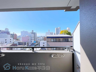 【バルコニー】 | レジデンスフクザワⅡ【名古屋市賃貸・宅配ボックス】