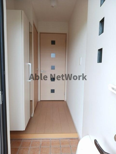 サンビトレスⅢの玄関