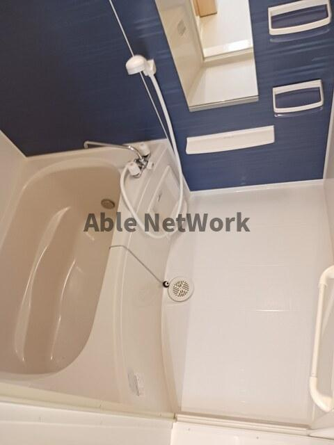 サンビトレスⅢの浴室|追焚き機能付き　浴室換気乾燥機