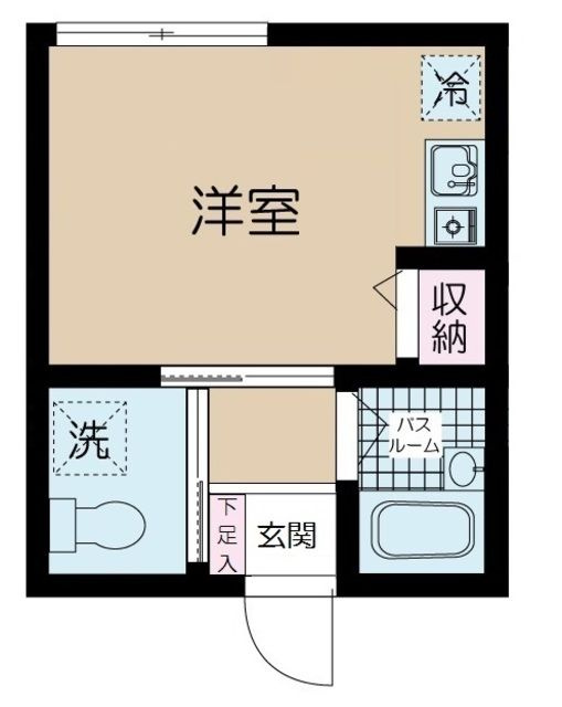 フェリーチェ上井草Ａの間取り|間取りです。