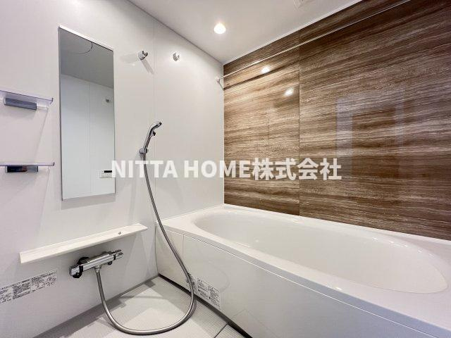 綾部市大島町穴見のアパートの浴室|【イメージ写真図】お風呂は一坪風呂です◎