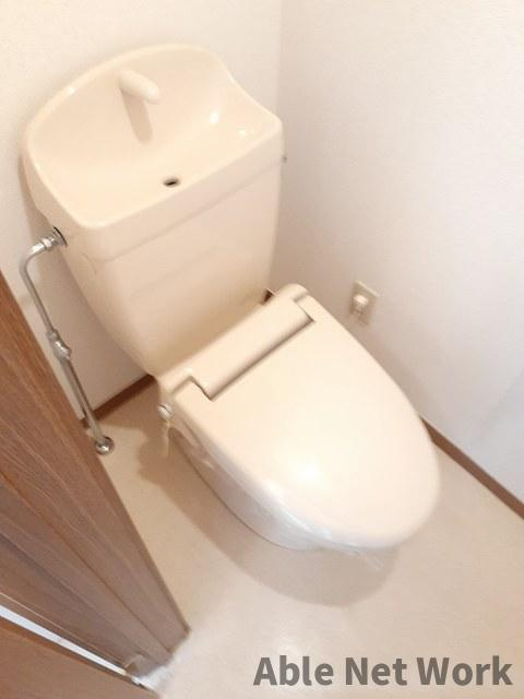 グレイスⅠのトイレ|暖房便座付き
