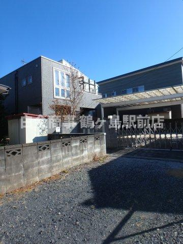 鶴ヶ島市藤金二世帯住宅の前面道路含む現地写真