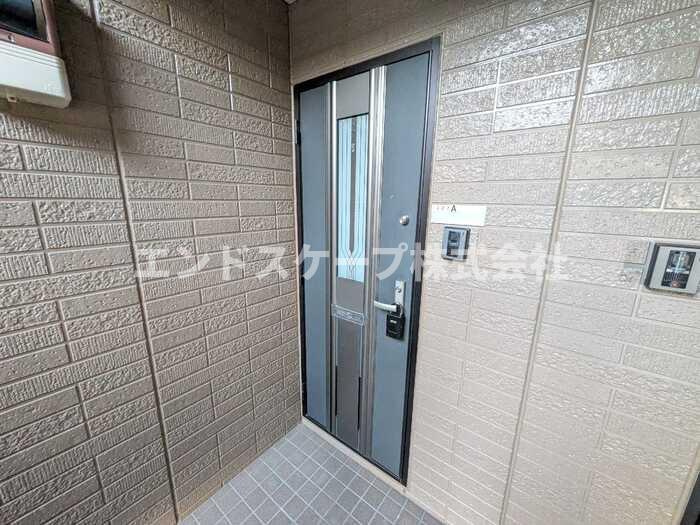 エクレール　Ａのエントランス|高崎、前橋のお部屋探しはエンドスケープまで！お客様の理想お聞かせ下さい♪