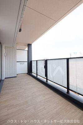 ベルヴュコート柏のバルコニー