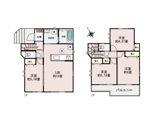 川越市大字砂久保の新築一戸建