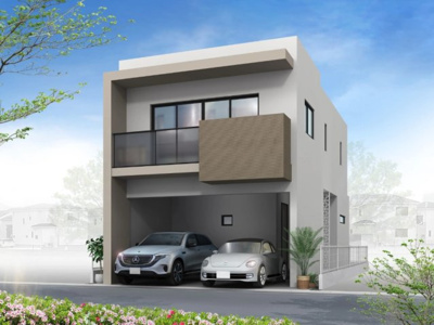 【外観パース】 | 北谷町吉原Ⅲ（全2棟） | 2号棟　外観パースです