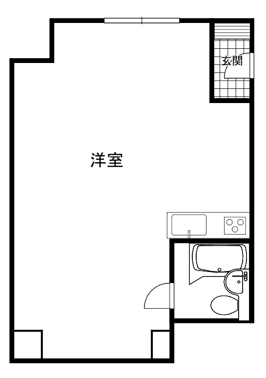 ベルハイム東長崎の間取り