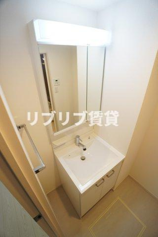 ガーデンアステリア西千葉の洗面所