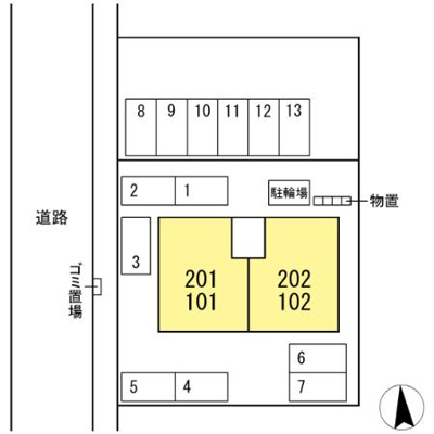 【区画図】 | セジュールのつ