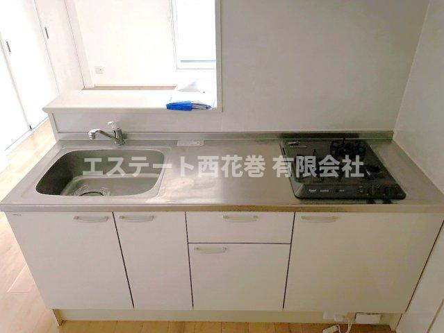 la Pomme(ラポーム）のキッチン