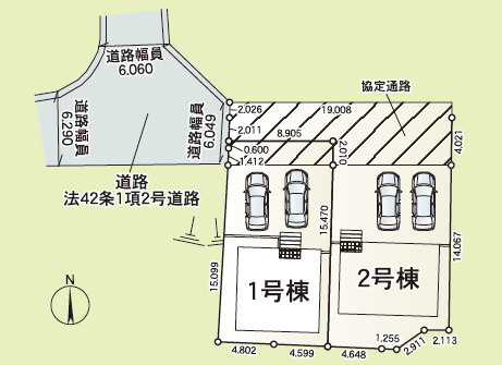 ＼☆ご成約時キャッシュバック☆／　CG南風原町宮平第3-1号棟の区画図
