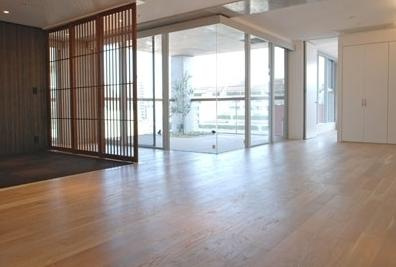 港区南麻布５丁目の賃貸マンションの居間・リビング