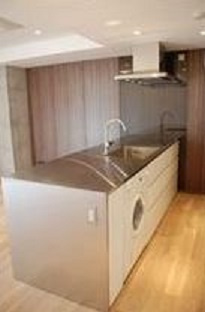 港区南麻布５丁目の賃貸マンションのキッチン