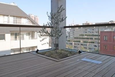 港区南麻布５丁目の賃貸マンションのバルコニー|テラス