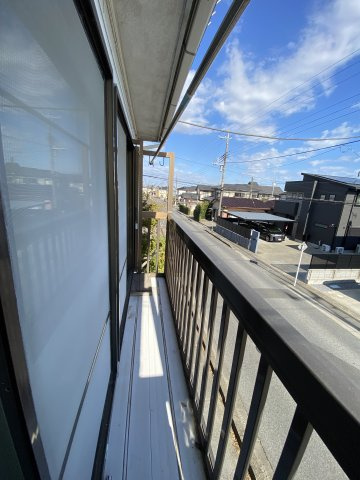 ハイムKENのバルコニー