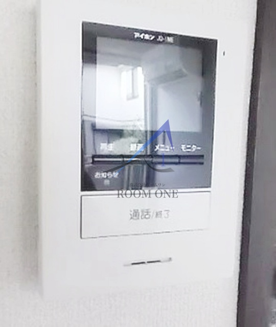 フレグランス錦のセキュリティ|モニター付きインターホンです。