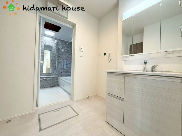 上尾市上29期　新築戸建　グラファーレ01の脱衣所