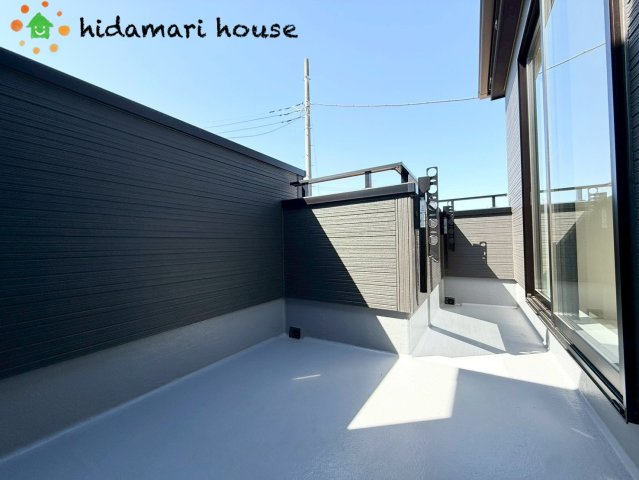 上尾市上29期　新築戸建　グラファーレ01のバルコニー