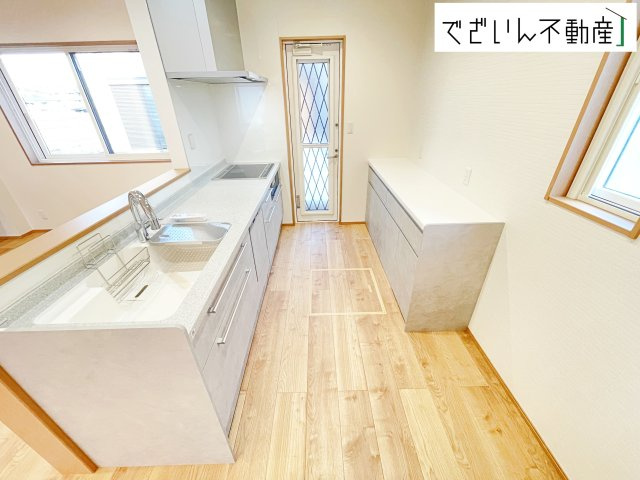 【キッチン】 | 深谷市上柴町東3丁目　戸建住宅 | ≪3号棟≫
現地(2025年12月撮影)