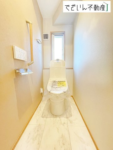 【トイレ】 | 深谷市上柴町東3丁目　戸建住宅 | ≪3号棟≫
現地(2025年12月撮影)