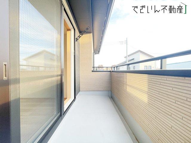 【バルコニー】 | 深谷市上柴町東3丁目　戸建住宅 | ≪3号棟≫
現地(2025年12月撮影)